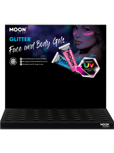 Moon Glow Neon UV Fine Glitter Gel,