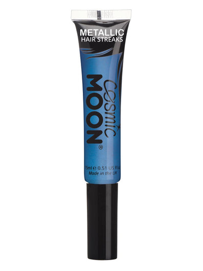 Cosmic Moon Metallic Hair Streaks, Blue