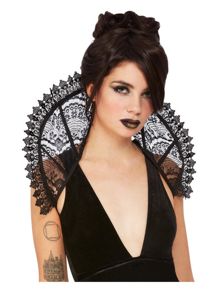 Fever Gothic Lace Stand Up Collar