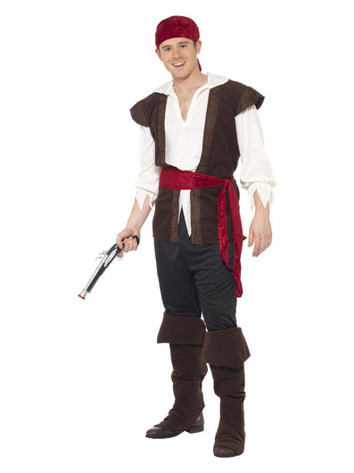 Pirate Costume, Brown