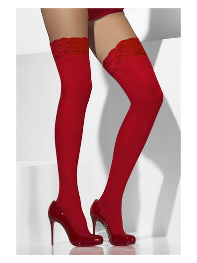 Sheer Hold-Ups, Red