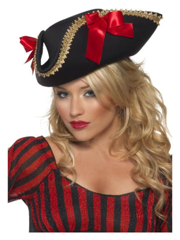 Fever Pirate Hat, Black