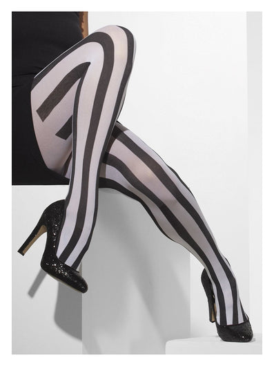 Opaque Tights, Black & White