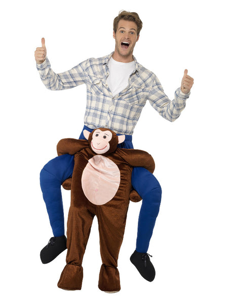 Piggyback Monkey Costume, Brown