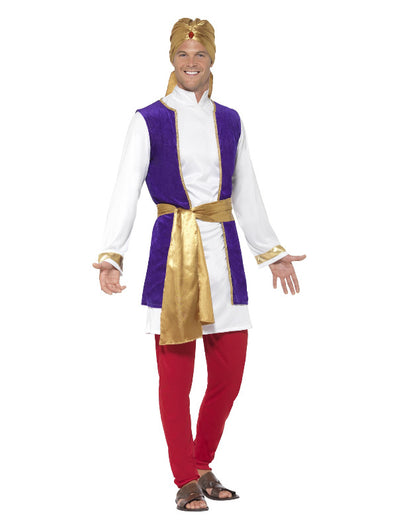 Arabian Prince Costume, Multi-Coloured