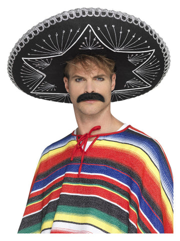 Deluxe Authentic Sombrero, Black