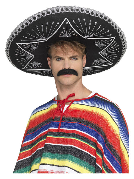 Deluxe Authentic Sombrero, Black