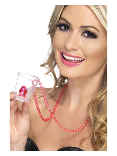 Hen Night Willy Shot Glass, Pink