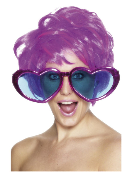 Jumbo Heart Shaped Specs, Assorted