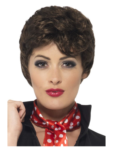 Grease Rizzo Wig, Brown