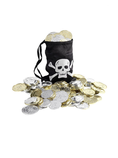 Pirate Coin Bag, Black