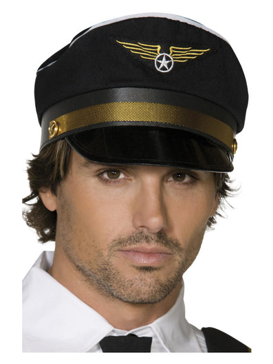 Pilots Cap, Black