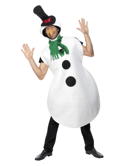 Snowman Costume, White