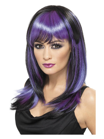 Glamour Witch Wig, Black