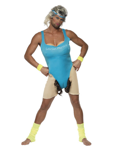 Lets Get Physical, Work Out Costume, Blue