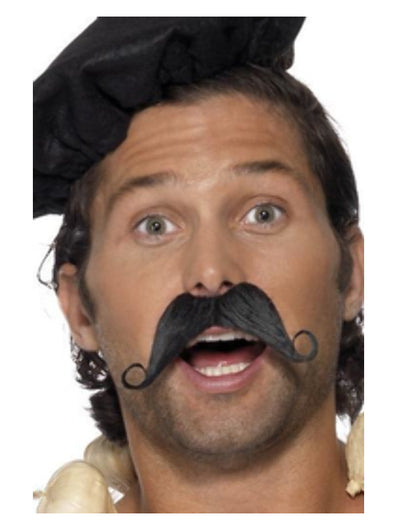 Frenchman Moustache, Black