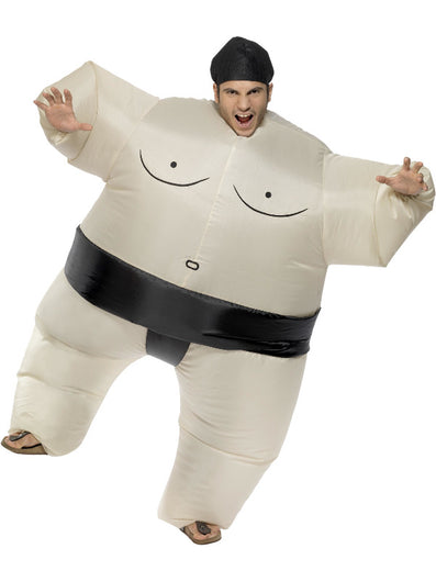 Sumo Wrestler Costume, White