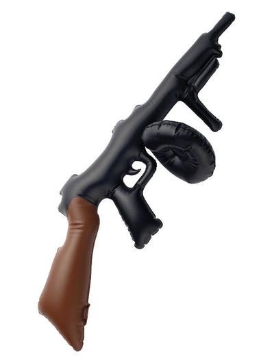 Inflatable Tommy Gun, Black