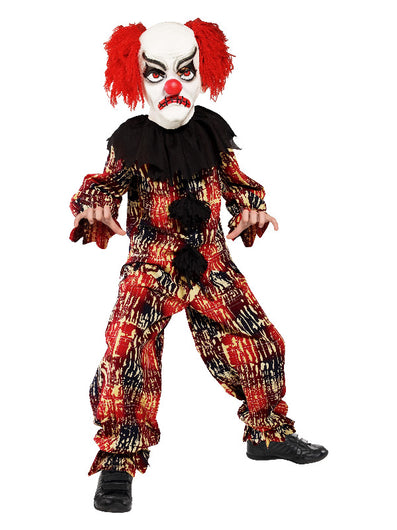 Scary Clown Costume, Red