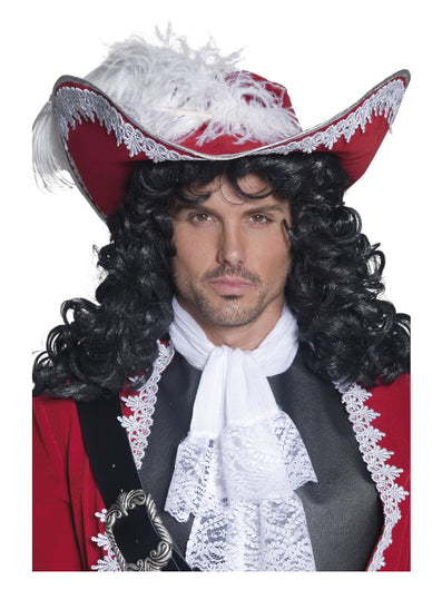 Authentic Pirate Hat, Red