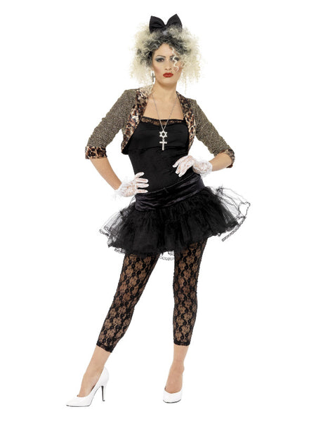 80s Wild Child Costume, Black