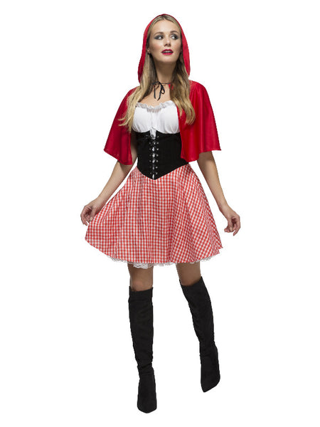 Fever Red Riding Hood Costume, Red