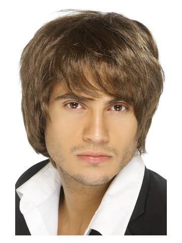 Boy Band Wig, Brown