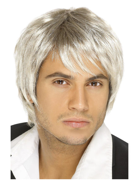 Boy Band Wig, Blonde & Brown