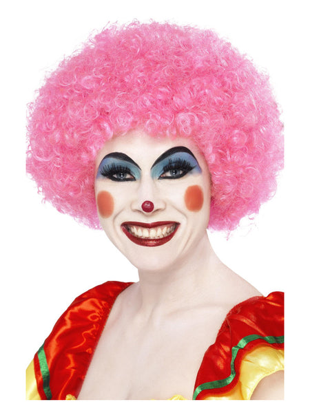 Crazy Clown Wig, Pink