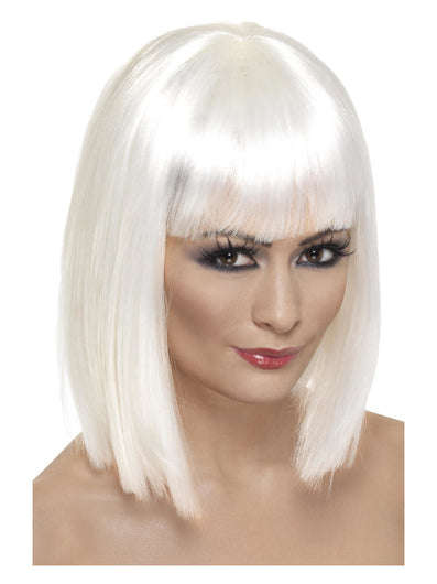 Glam Wig, White