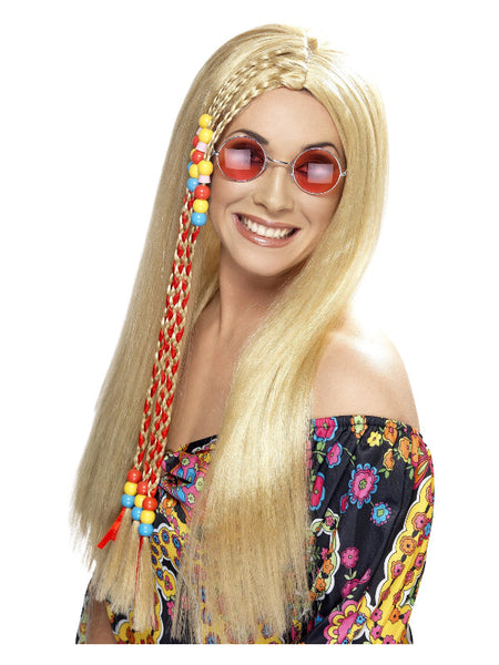 Hippy Party Wig, Blonde