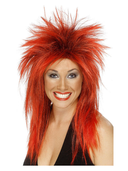 Rock Diva Wig, Red