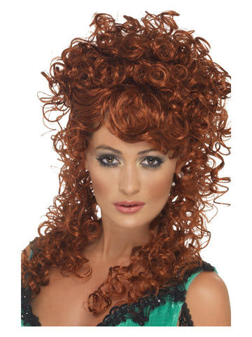 Saloon Girl Wig, Auburn