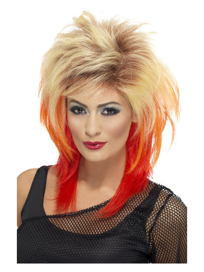 80s Mullet Wig, Blonde