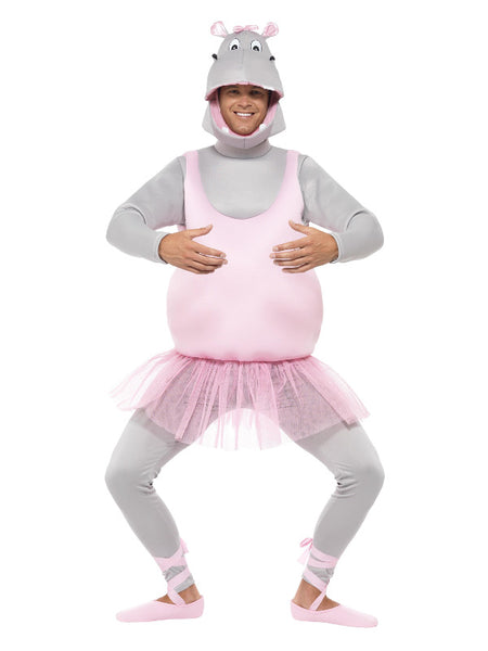 Ballerina Hippo Costume, Pink