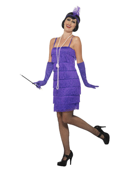 Flapper Costume, Purple
