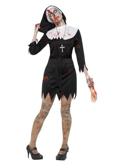 Zombie Sister Costume, Black