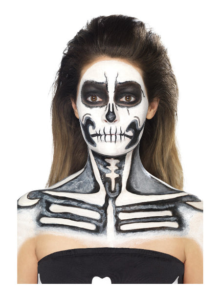 Smiffys Make-Up FX, Skeleton Liquid Latex Kit,