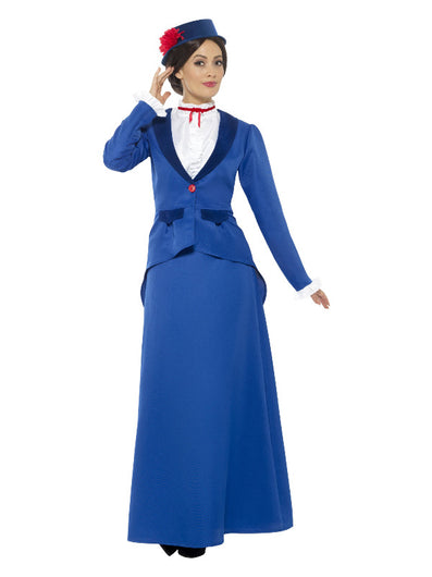 Victorian Nanny Costume, Blue