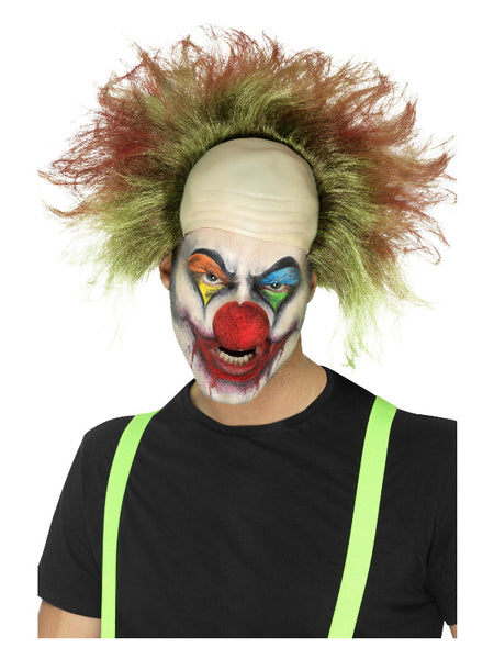 Sinister Clown Wig, Green