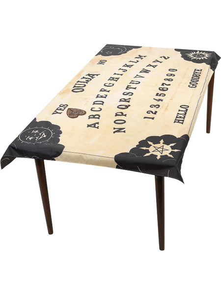 Ouija Board Table Cloth & Planchette Coaster, Natu
