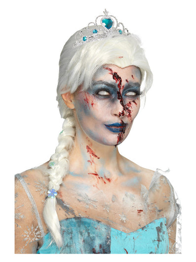Zombie Froze To Death Wig, White