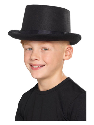 Kids Top Hat, Black