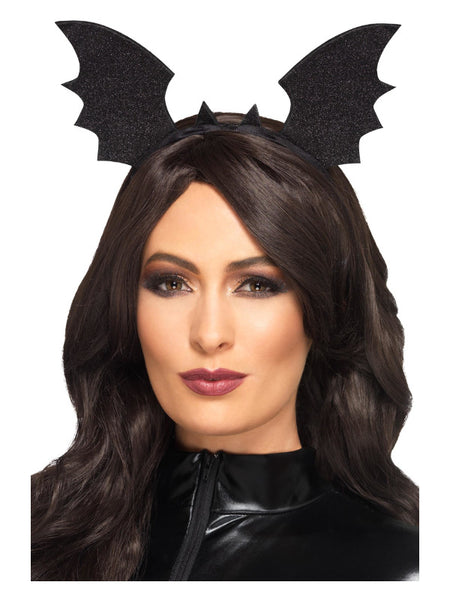 Bat Wings Headband, Black