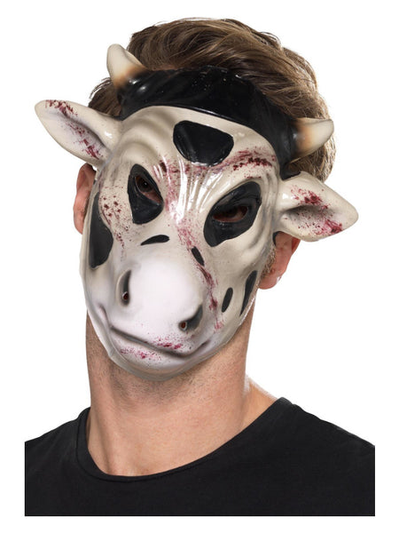 Evil Cow Killer Mask, White