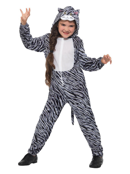 Tabby Cat Costume, Grey