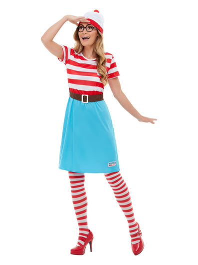 Where's Wally? Wenda Costume, Red & White