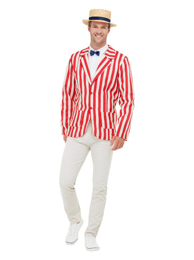 20s Barber Shop Costume, Red & Cream