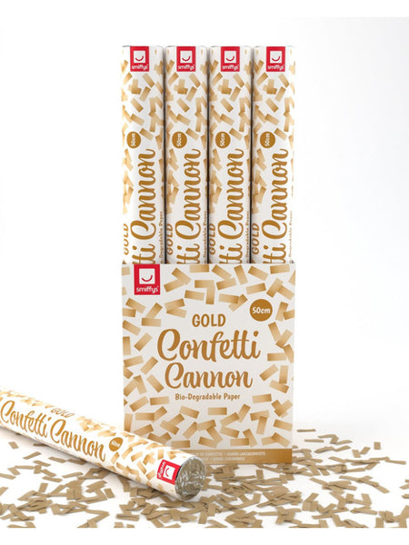 50cm Confetti Cannon, Gold