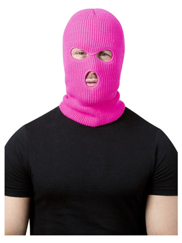 Balaclava Ski Mask, Neon Pink